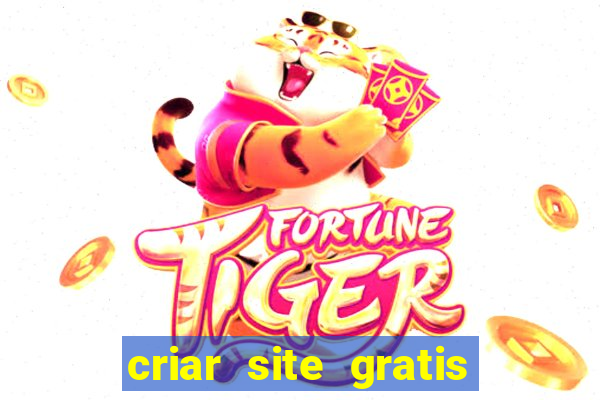 criar site gratis de jogos